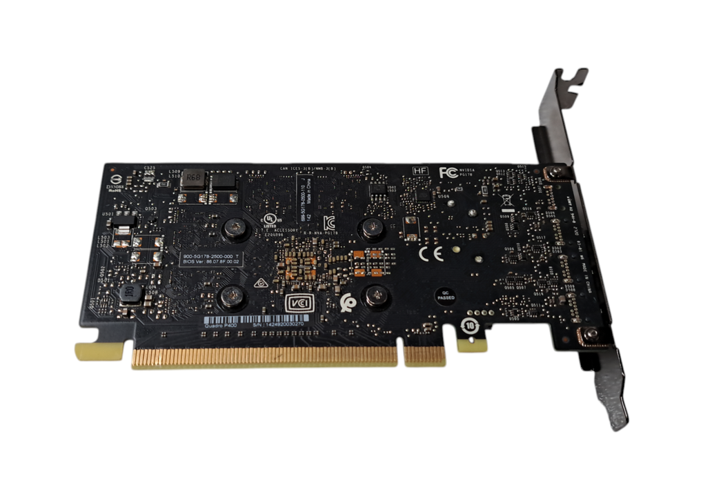 NVIDIA Quadro P400 2GB GDDR5 Graphics Card | High Profile 3x DP