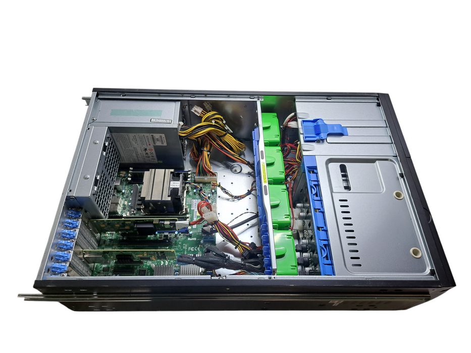 Supermicro CSE-743 X10SRH-CF | Xeon E5-1630 v3, 32GB DDR4, SAS3801E RAID