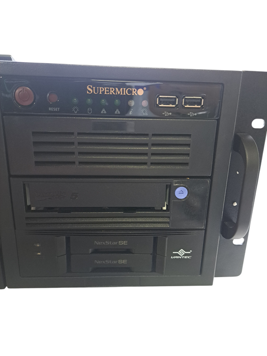 Supermicro CSE-743 X10SRL-F | 1x Xeon E5-1620 v3, 32GB DDR4, SAS1068E, LTO-5