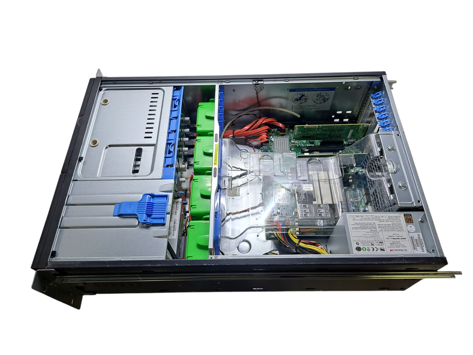 Supermicro CSE-743 X10SRL-F | 1x Xeon E5-1620 v3, 32GB DDR4, SAS1068E, LTO-5