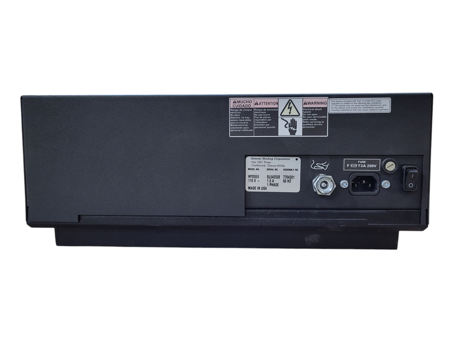 GBC MP2500iX Modular Series InterChangeable Paper Punch w/ 7704521