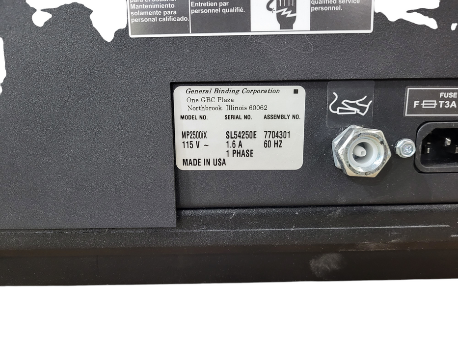 GBC MP2500iX Modular Series InterChangeable Paper Punch w/ 7704521