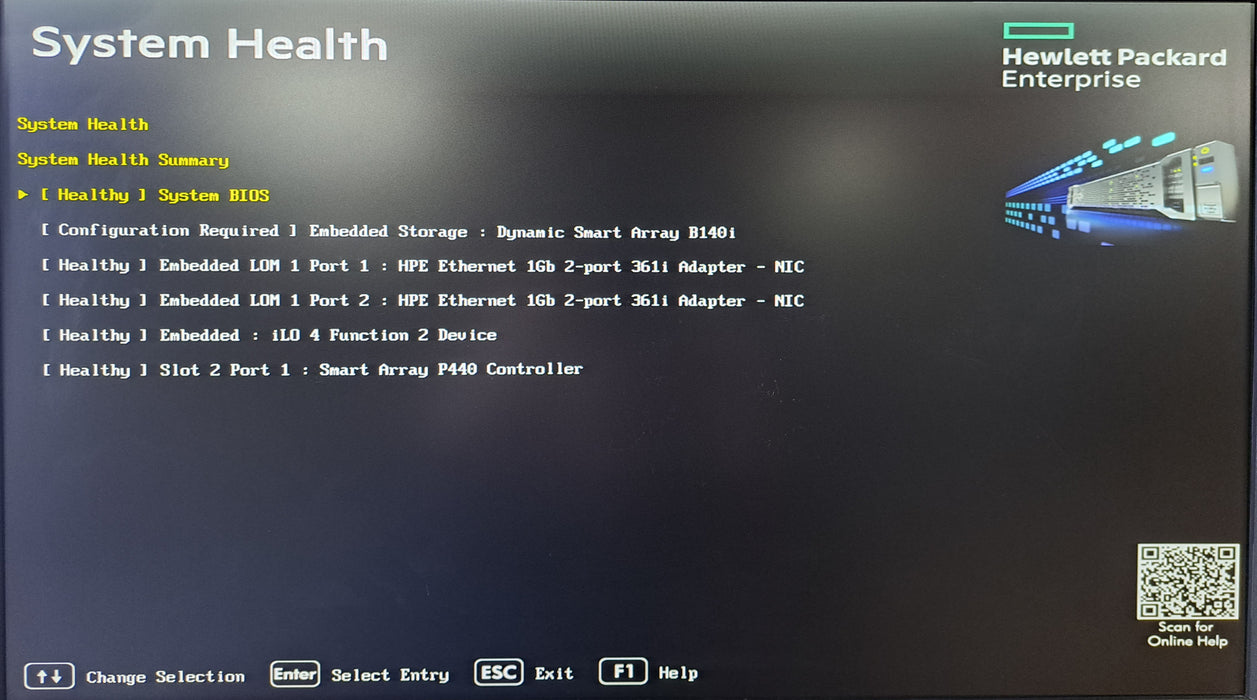 HP ProLiant DL160 Gen9 8x 2.5" | Xeon E5-2620 v4 @2.10GHz, 32GB DDR4, B140i RAID
