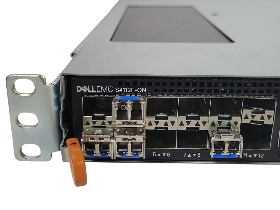 Lot of 2x Dell S4112F-ON EMC PowerSwitch 12-Port, See Detail