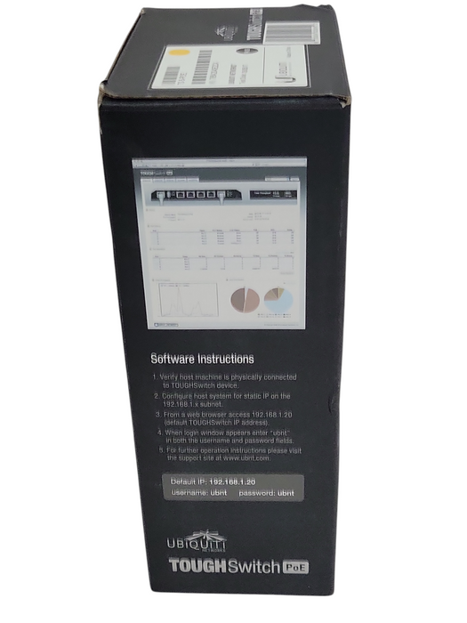 Ubiquiti ToughSwitch 5 port (TS-5-POE) with power adapter