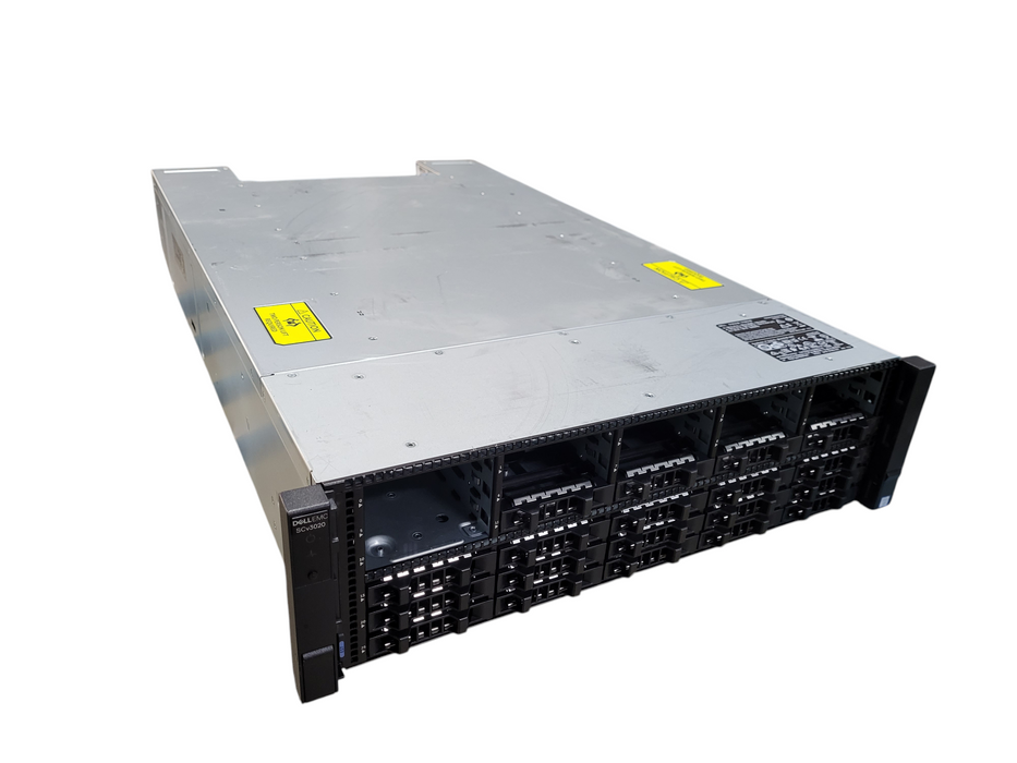 Dell EMC Storage SCv3020 Controller 30x 2.5" SAS Bays w/ 2x Controllers