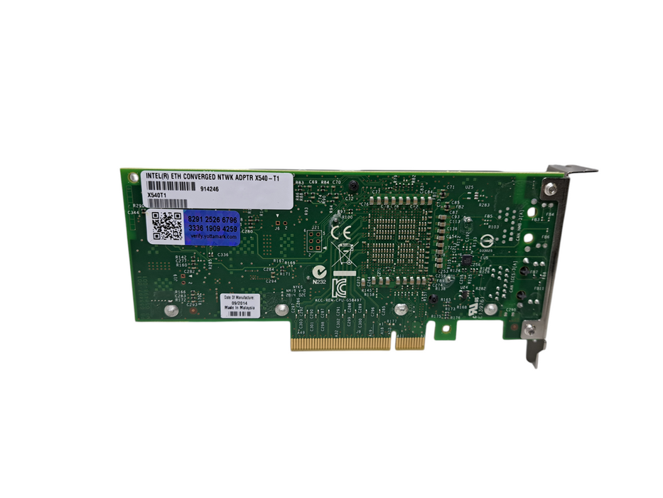 Intel X540-T1 | 1-Port 10GbE RJ-45 Converged Low Profile Network Adapter NIC