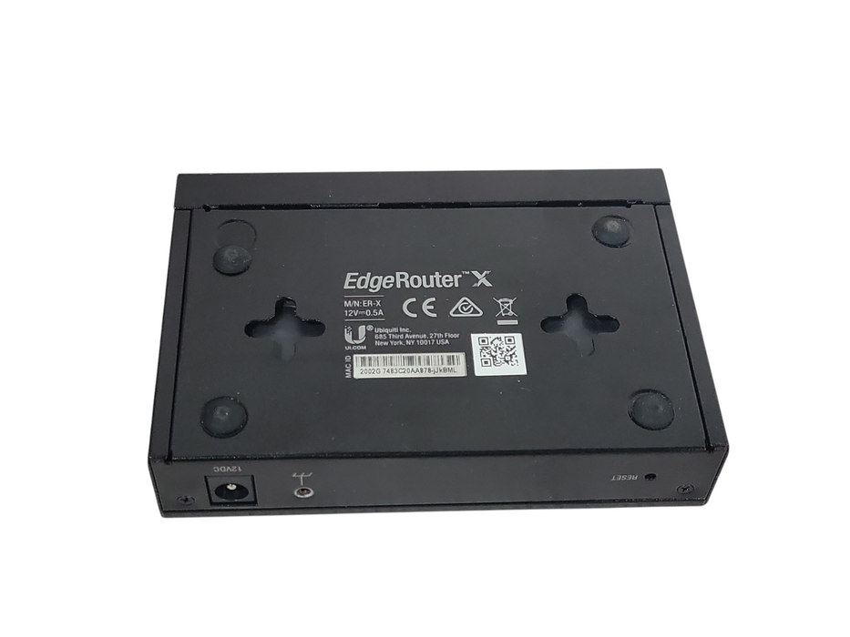Ubiquiti Networks EdgeRouter X ER-X Black 5-Port Gigabit Wired PoE Router