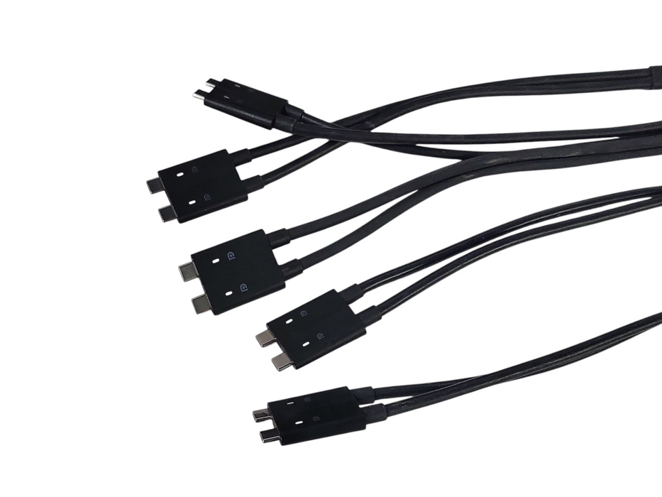 Lot of 5x Dell WD19DCS K20A001 K20A Double USB Type-C Docking Stations, READ