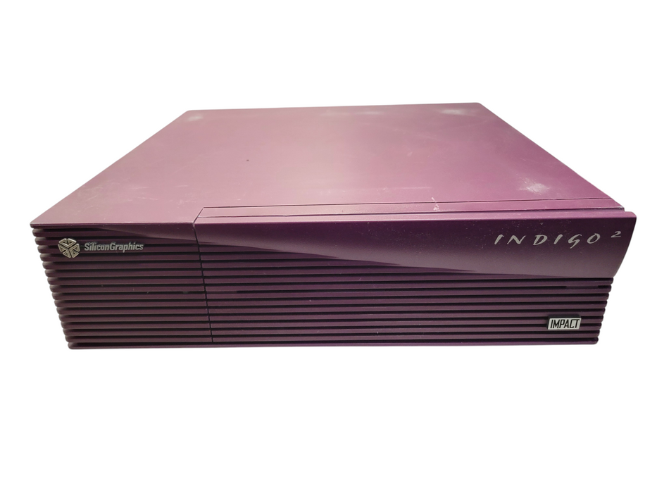 Vintage SGI / Silicon Graphics - Indigo2 IMPACT - R4400 250Mhz CPU 128MB RAM