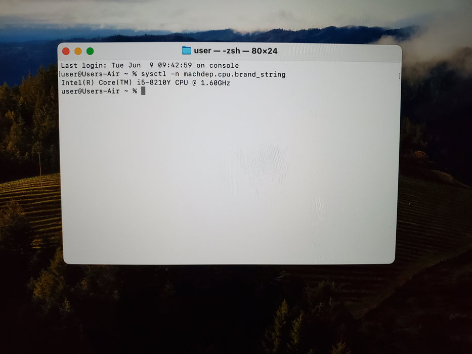 Apple Macbook Air 2018 A1932 Intel i5-8210Y 8GB Ram 256GB SSD