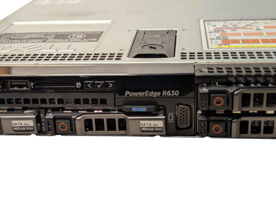 DELL PowerEdge R630 2x Intel Xeon E5-2697A v4 128GB RAM 6x 400GB SSD