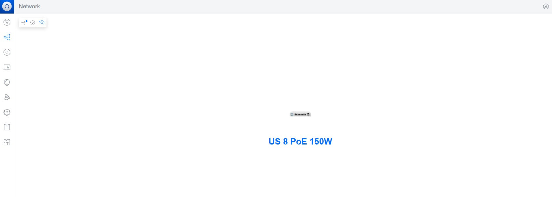 Ubiquiti UniFi US-8-150W 8-Port Gigabit Ethernet Switch with 2 SFP Ports