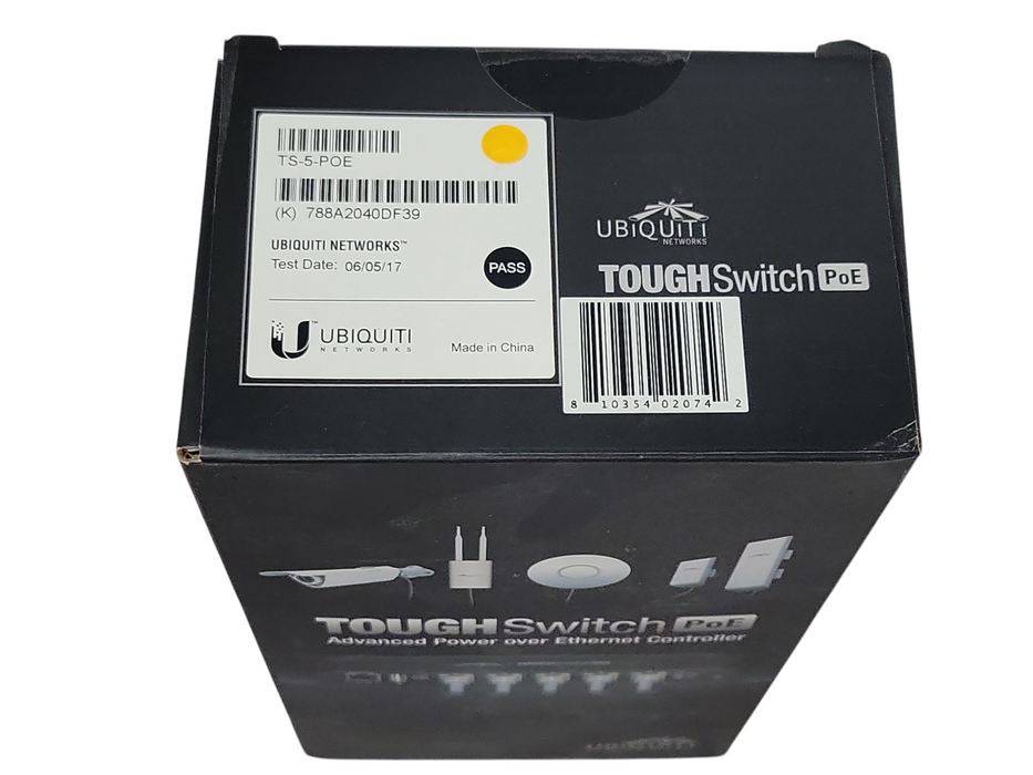 New Ubiquiti TOUGHSwitch 5-Port GbE PoE 24v Switch TS-5-POE