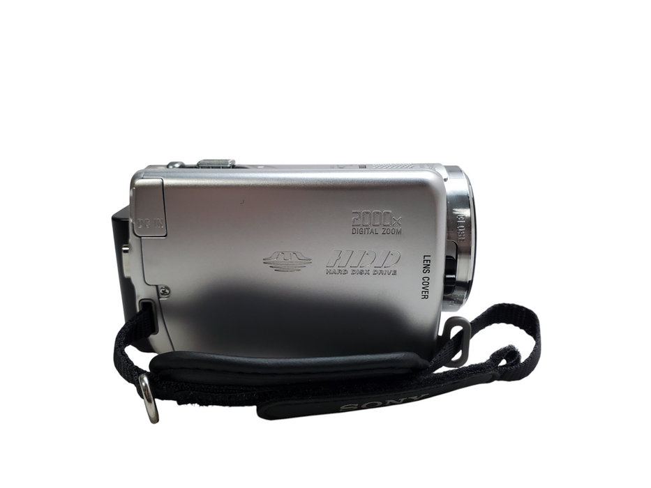 Sony DCR-SR68 Silver Digital Video Camera Recorder w/ Battery