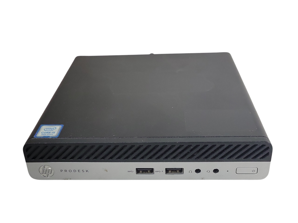 HP ProDesk 400 G5 DM, Core I5-9500T 2.20GHz, 8GB DDR4, 256GB NVMe