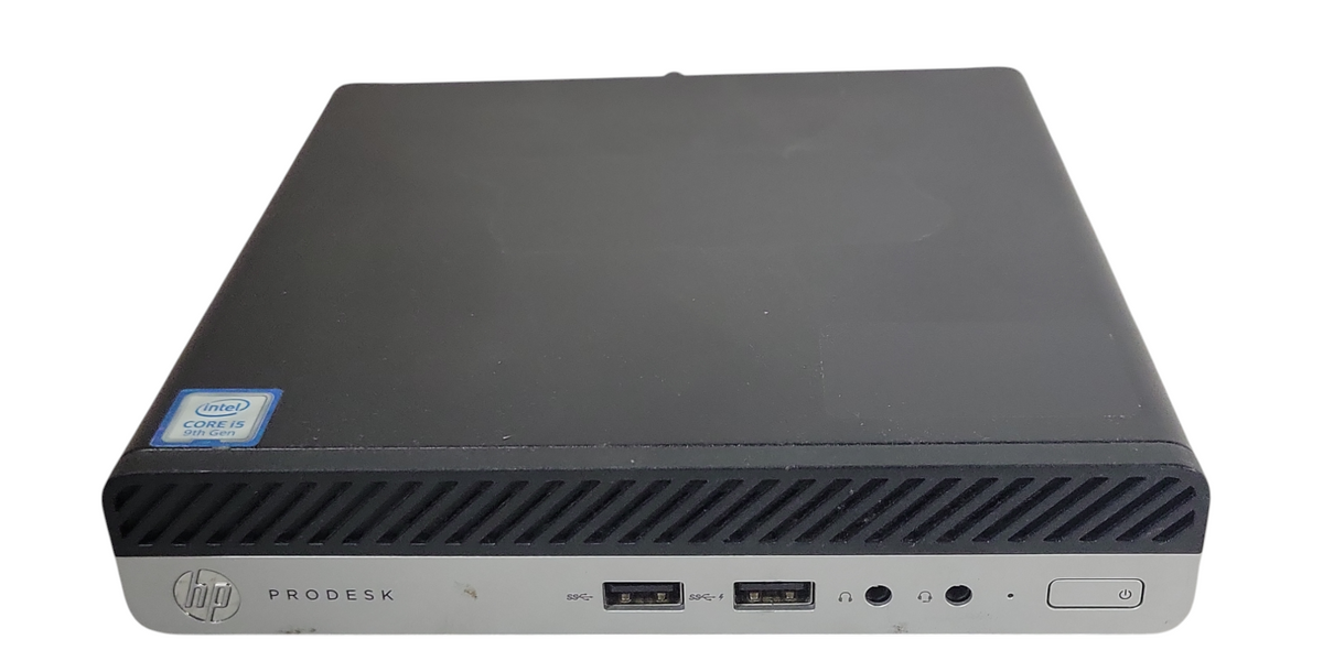 HP ProDesk 400 G5 DM, Core I5-9500T 2.20GHz, 8GB DDR4, 256GB NVMe