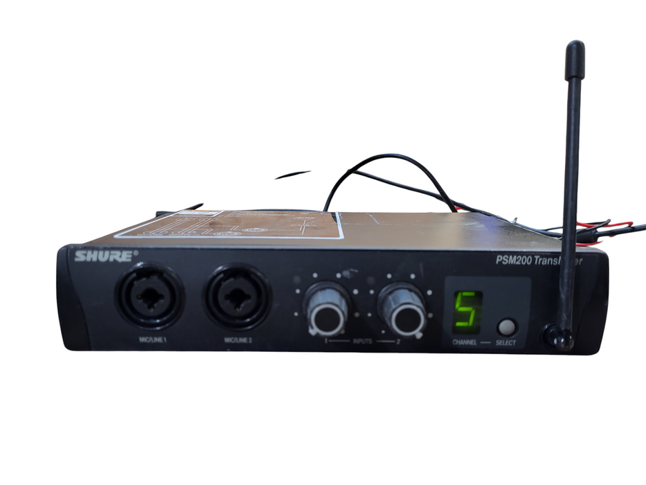 Shure P2T-H2 PSM200 TransMixer 518-554MHz No AC
