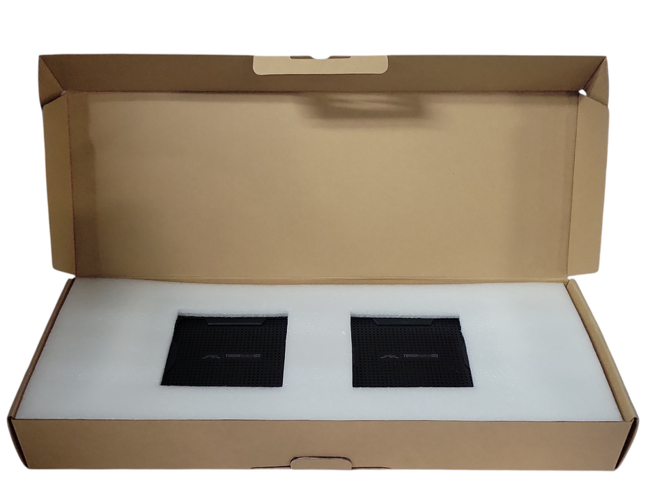 Lot of 2x Ubiquiti Networks TS-16-Carrier TOUGHSwitch Advanced PoE Controller