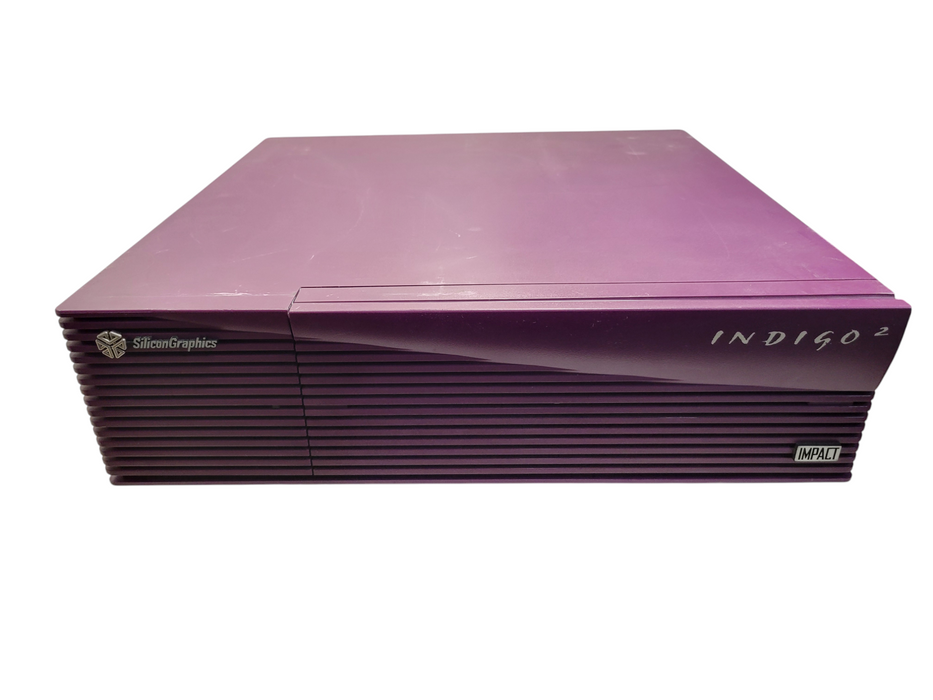 Vintage SGI / Silicon Graphics - Indigo2 IMPACT - R4400 250Mhz CPU 256MB RAM