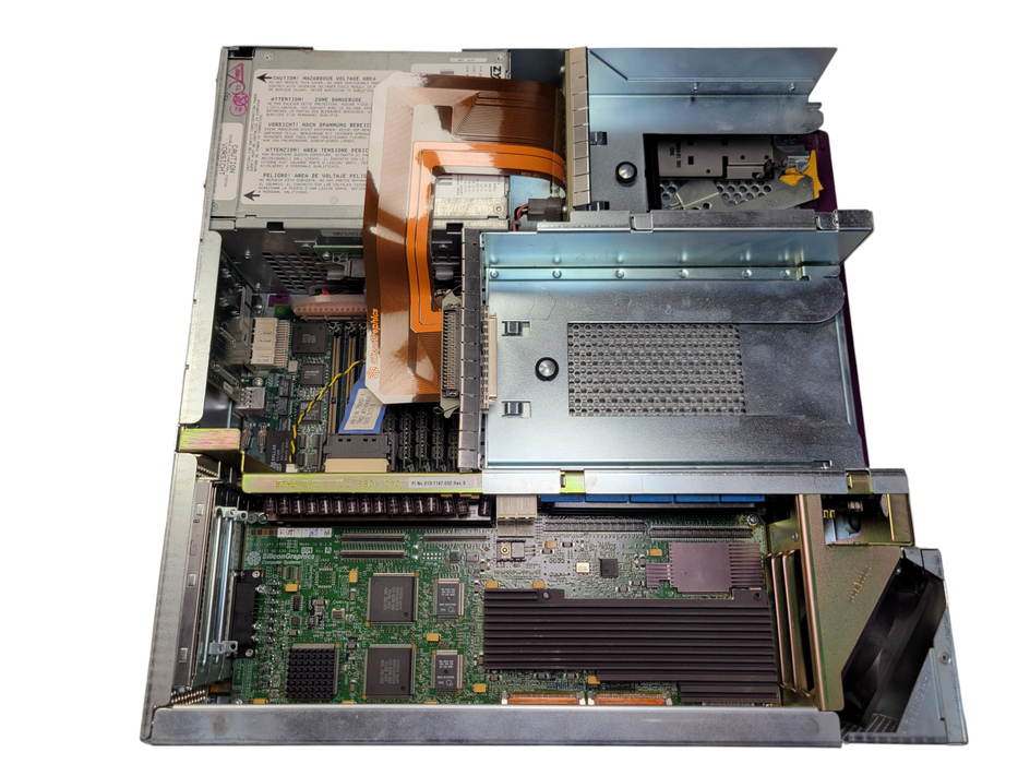 Vintage SGI / Silicon Graphics - Indigo2 IMPACT - R4400 250Mhz CPU 256MB RAM