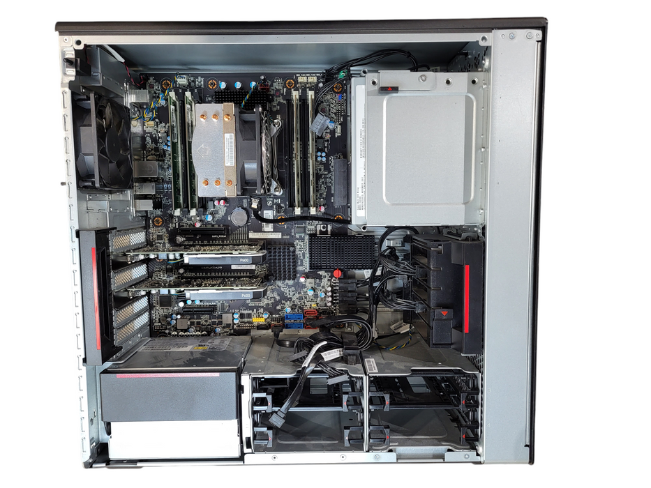 Lenovo ThinkStation P520 - Intel Xeon W-2123, 32GB DDR4, 2x P600 - No HDD