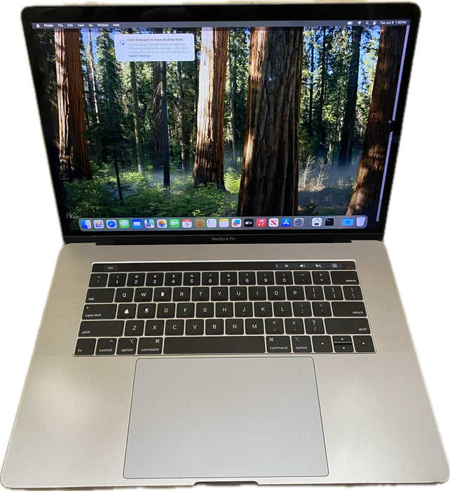 Apple MacBook Pro 15" 2019 i7-9750H 16GB 256SSD Bad LCD For Parts/Repair READ!