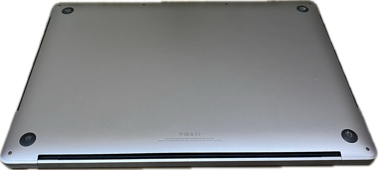 Apple MacBook Pro 15" 2019 i7-9750H 16GB 256SSD Bad LCD For Parts/Repair READ!