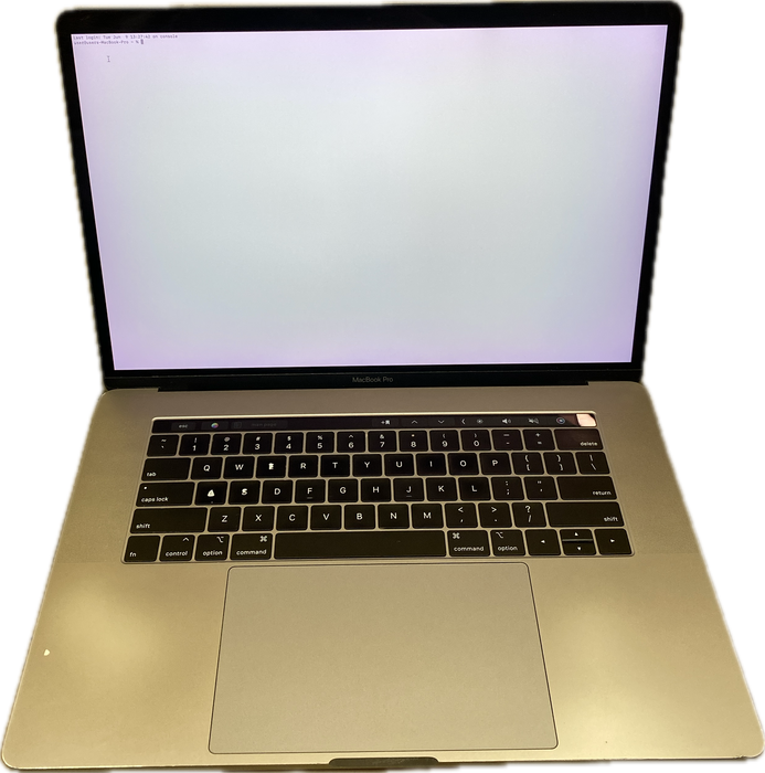 Apple MacBook Pro 15" 2019 i7-9750H 16GB 256SSD Bad LCD For Parts/Repair READ!