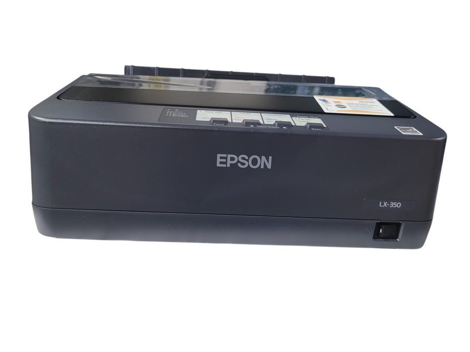 Epson LX-350 Dot Matrix Printer 9-Pin Impact Printer Parallel USB Serial