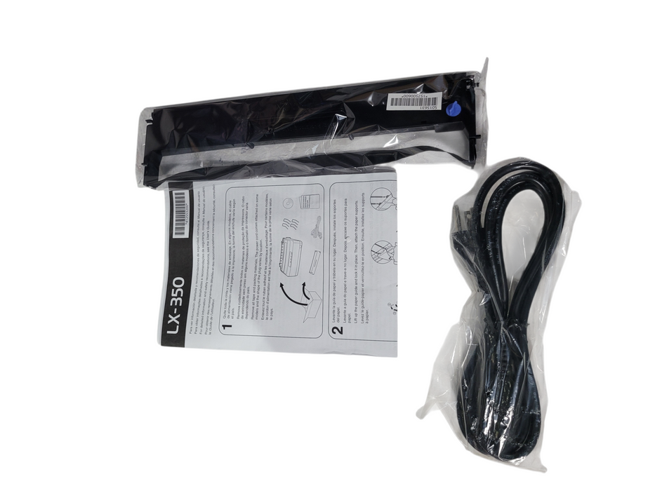 Epson LX-350 Dot Matrix Printer 9-Pin Impact Printer Parallel USB Serial