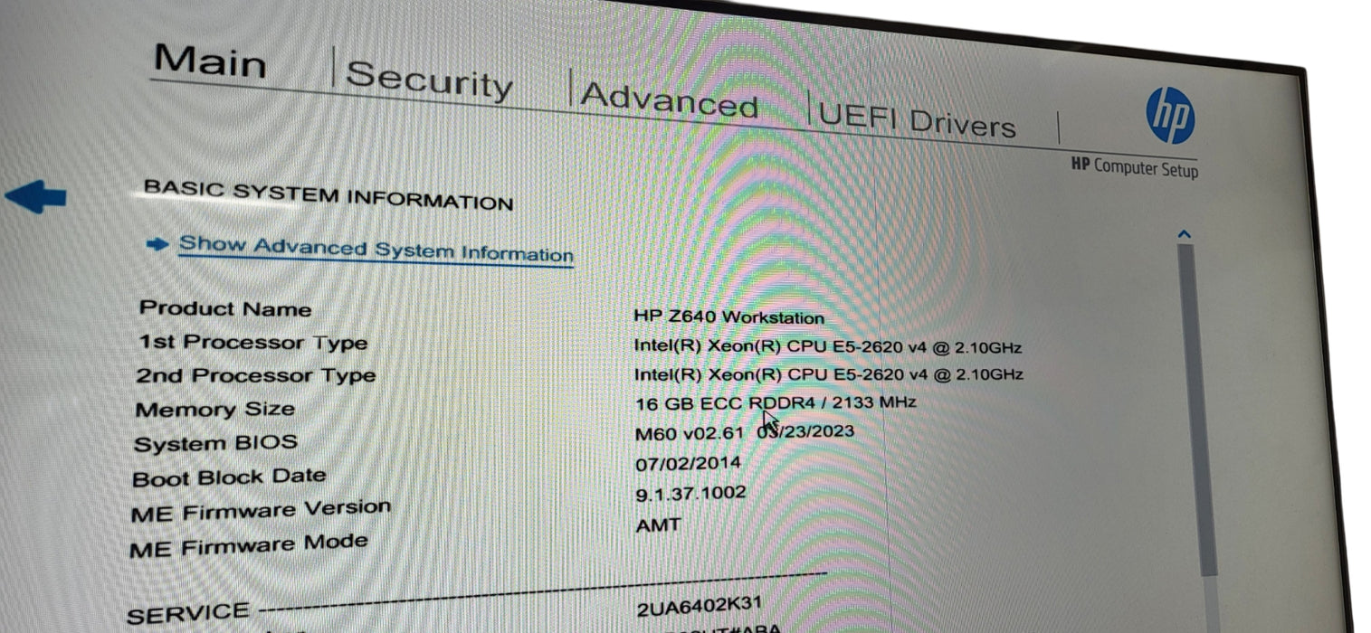 HP Z640 Workstation 2x Xeon E5-2620 V4 CPU |16GB DDR4 | No HDD