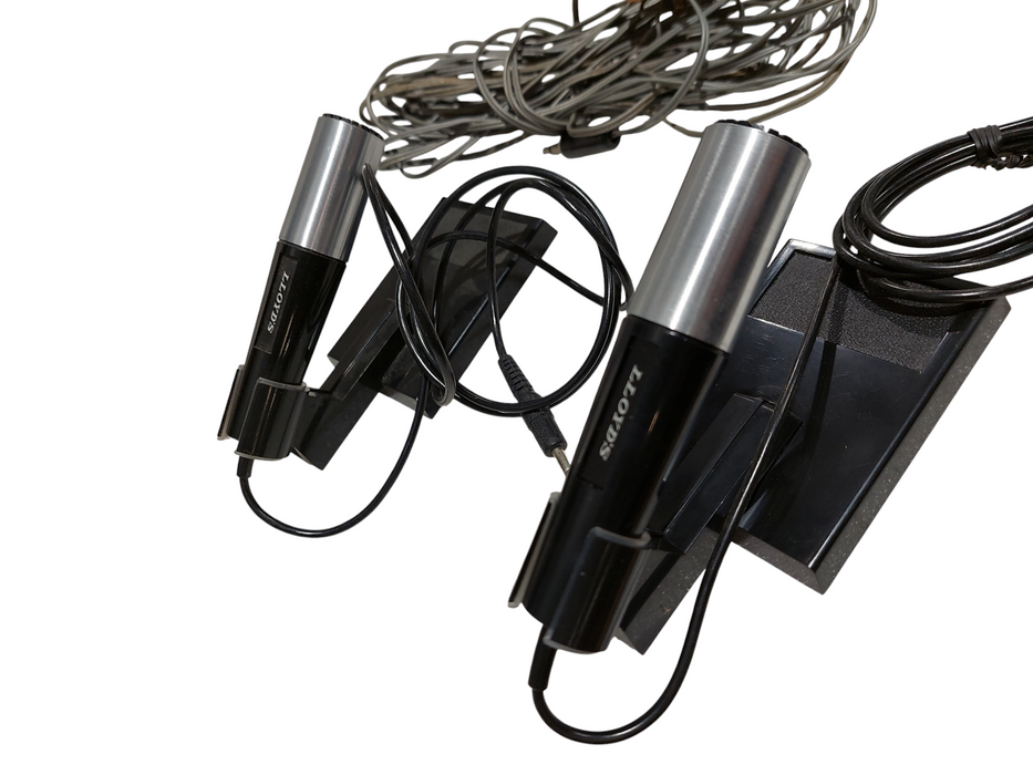 Two Vintage LLOYD'S IMP 500 Mic & wire