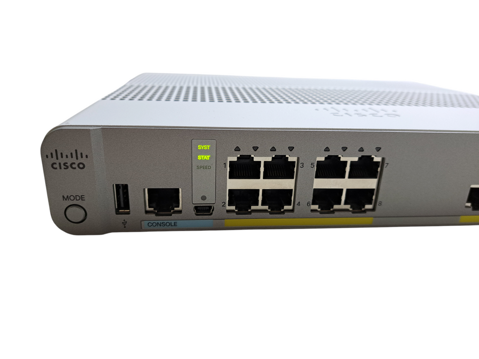 Cisco WS-C3560CX-8TC-S V04 | 8-Port Gigabit Compact Silent Switch 2x SFP