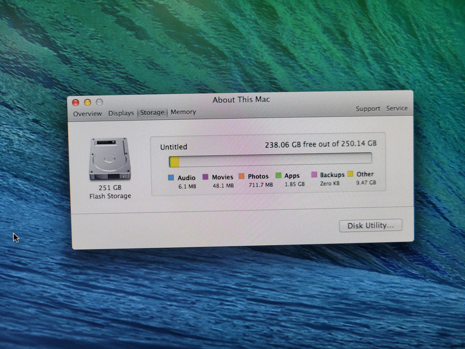 Apple Mac Pro A1481 3.2GHz Quad-Core Xeon E5 16GB RAM 256GB SSD FirePro D300