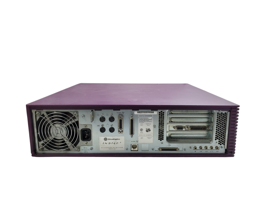 Vintage SGI / Silicon Graphics - Indigo2 IMPACT - R4400 250Mhz CPU 128MB RAM