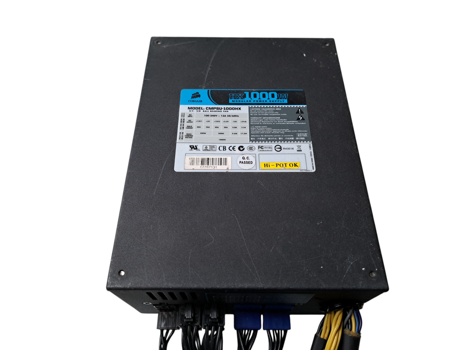 Corsair HX1000W Power Supply READ