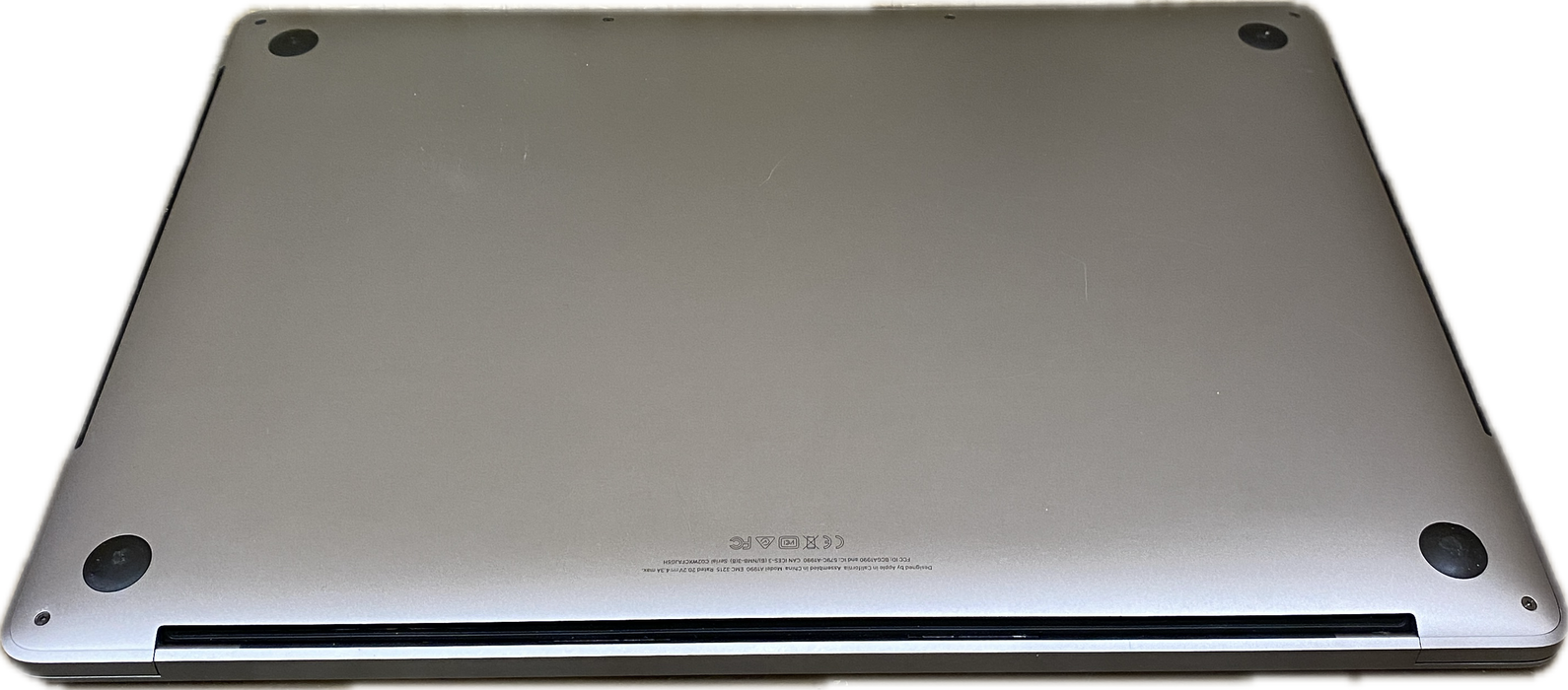 Apple MacBook Pro 15" 2018 i7-8750H Radeon Pro 555X GPU 16GB RAM 256GB SSD READ!