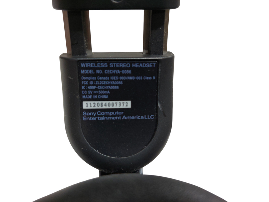Sony Playstation Headphones Overear Wireless Stereo Headset CECH-0086