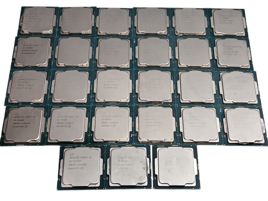 Lot of 27x, 10th Gen i-series Desktop CPUs (CPU10-5)