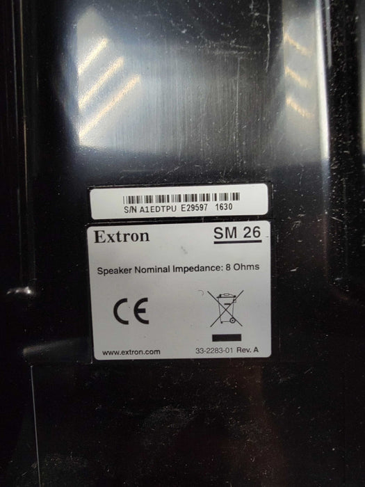 Pair of  Extron SM 26T Speakers  SpeedMount Surface Mount