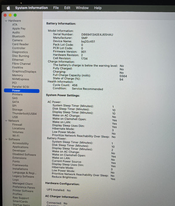 Apple MacBook Pro 15" 2019 i7-9750H Radeon Pro 560X GPU 32GB RAM 1TB SSD READ!