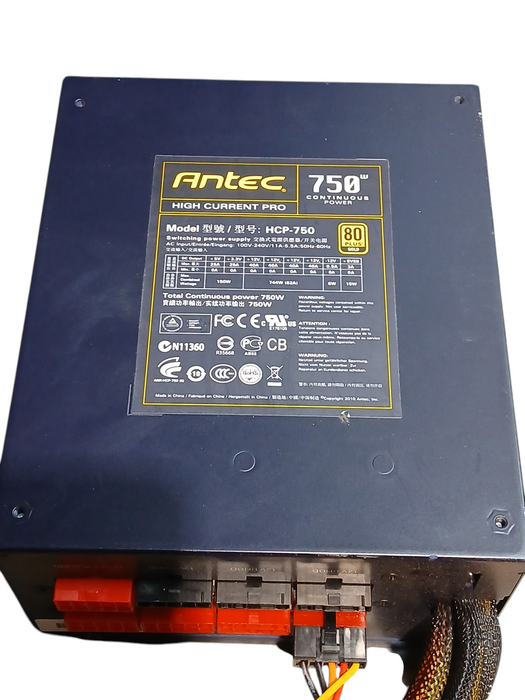 Antec HCP-750 750W 80PLUS Gold Semi-Modular Power Supply