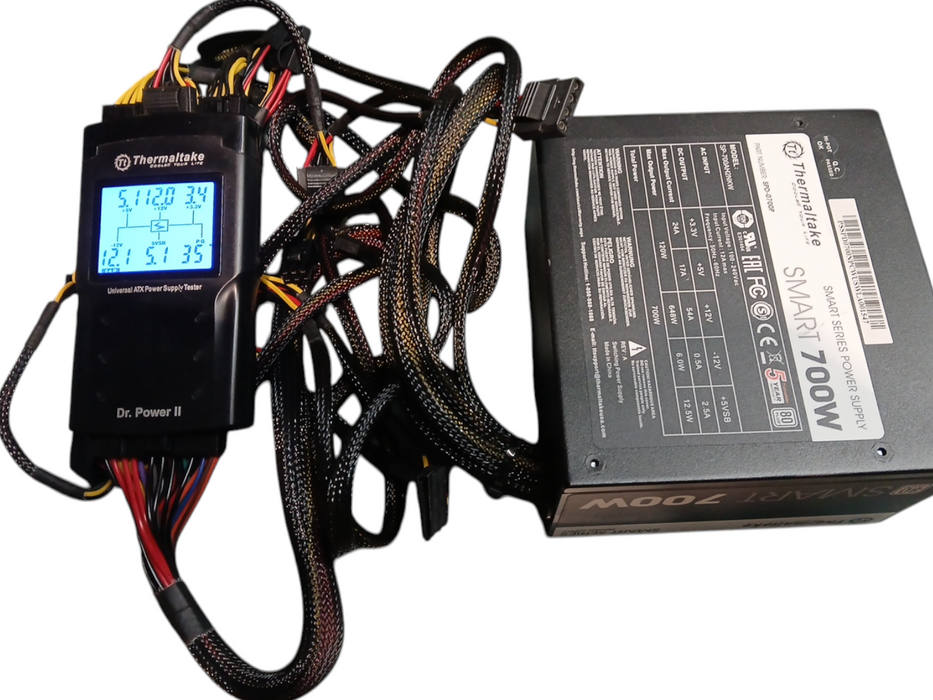 ThermalTake SPD-700AH2NKW 700W 80PLUS White Non-Modular Power Supply