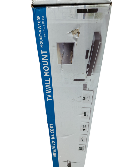 VIVO Flat TV Wall Mount 60" - 100"  up to 165lbs Model: VW100F