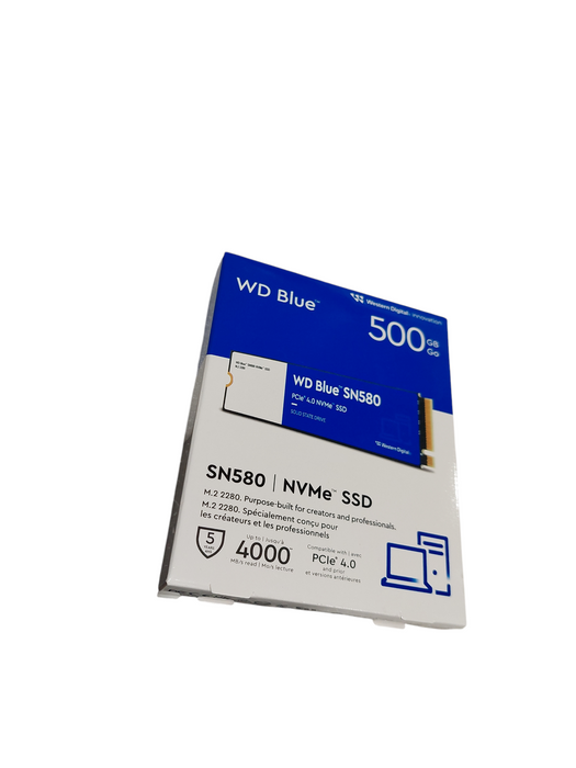WD Blue 500GB SN580 NVMe SSD