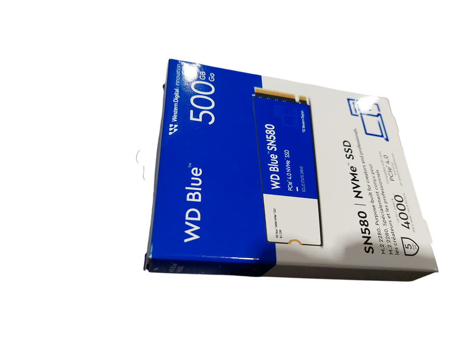 WD Blue 500GB SN580 NVMe SSD
