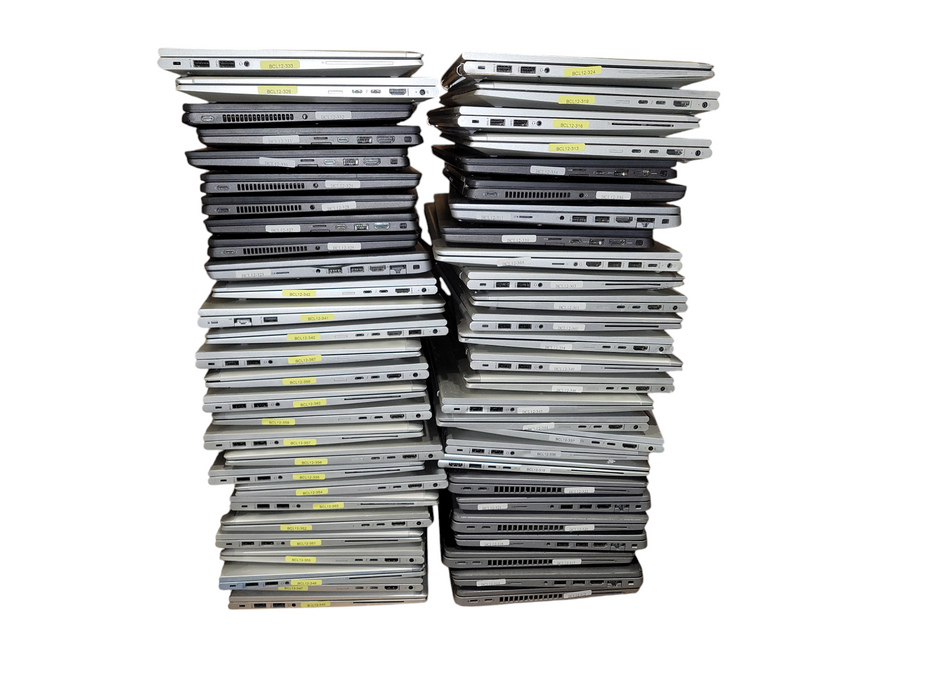 Lot 55x B/C-Grade Dell 10-12Gen Laptops (BCL12-06)