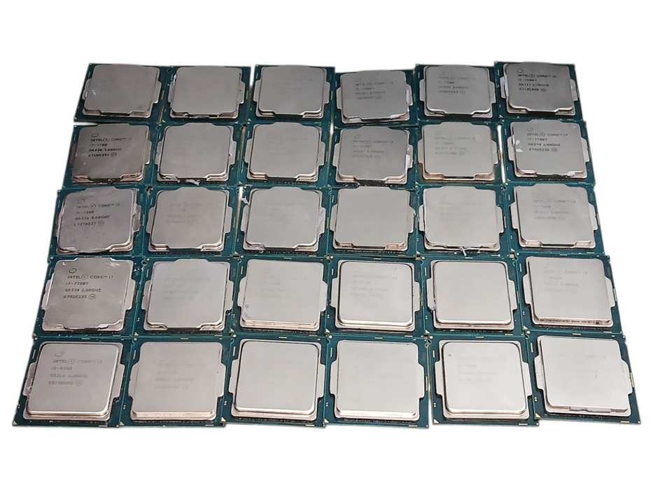 Lot of 83x, 6th to 9th Gen i-series Desktop CPUs (CPU69-46)