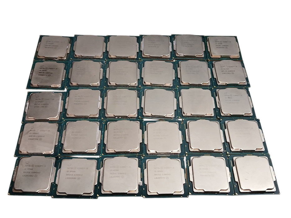 Lot of 83x, 6th to 9th Gen i-series Desktop CPUs (CPU69-46)